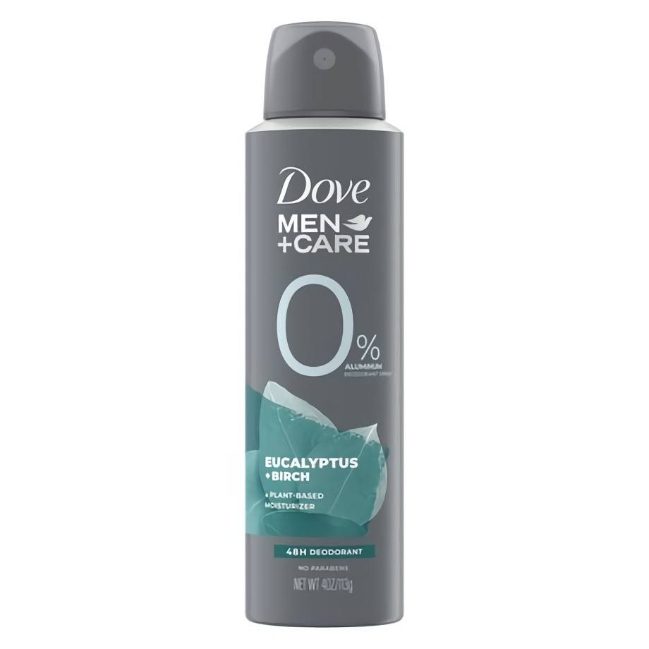 Dove Eucalyptus & Birch 0% Deodorant Spray For Men (113 g)