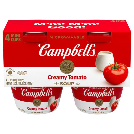 Campbell's Creamy Tomato Soup (4 ct)