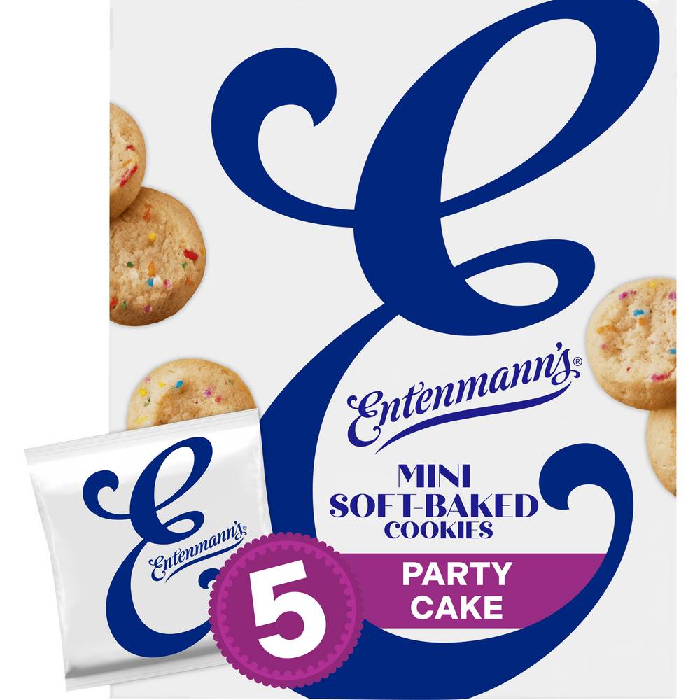 Entenmann's Little Bites Mini Party Cake Cookies (6.88 oz, 30 ct)
