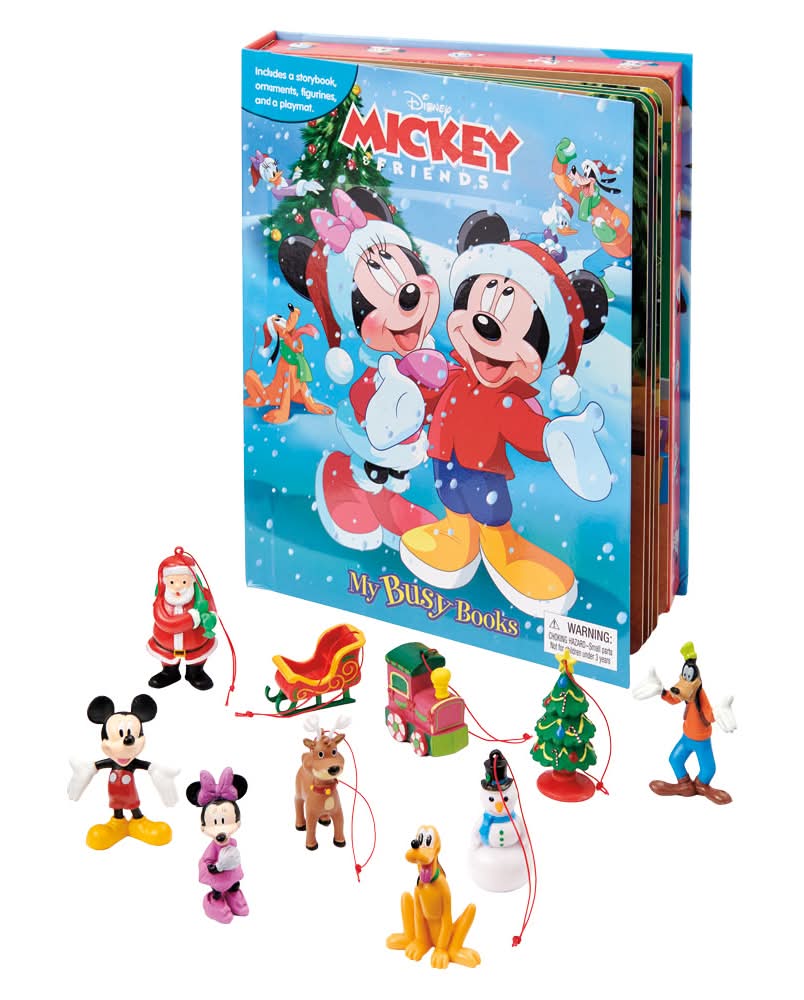 Phidal Holiday My Busy Book- Mickey Mouse Christmas