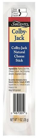 Sargento Colby Jack Cheese Stick (1 oz)