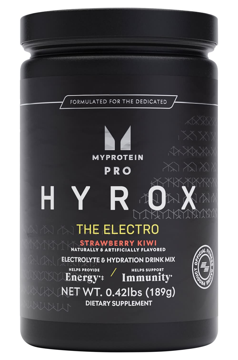 Myprotein Pro Hyrox Electrolyte Ad Hydration Drink Mix, Strawberry-Kiwi (0.42 lbs)