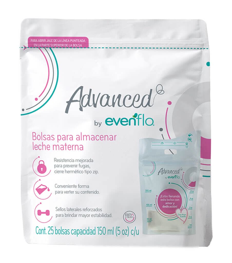 Evenflo · Advanced bolsas para leche materna (25 un)