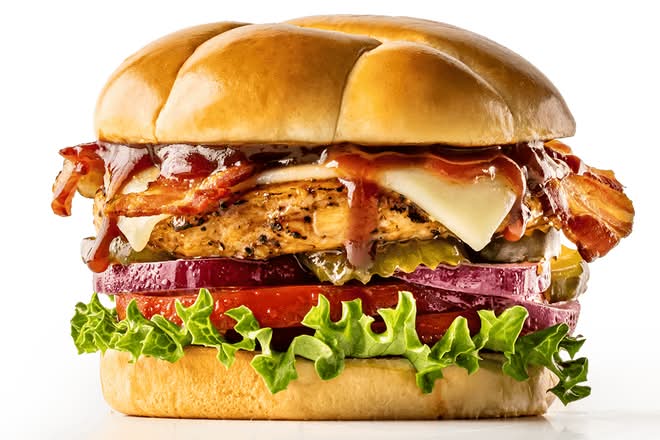 Raid the Roost Chicken Burger Combo
