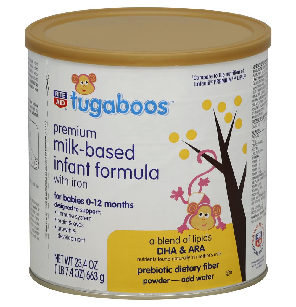 Rite Aid Tugaboos Premium Milk Based Infant Formula Delivery Near Me | Order Online | Uber Eats Rite Aid Tugaboos Premium Milk Based Infant Formula Delivery Near Me | Order Online | Uber Eats