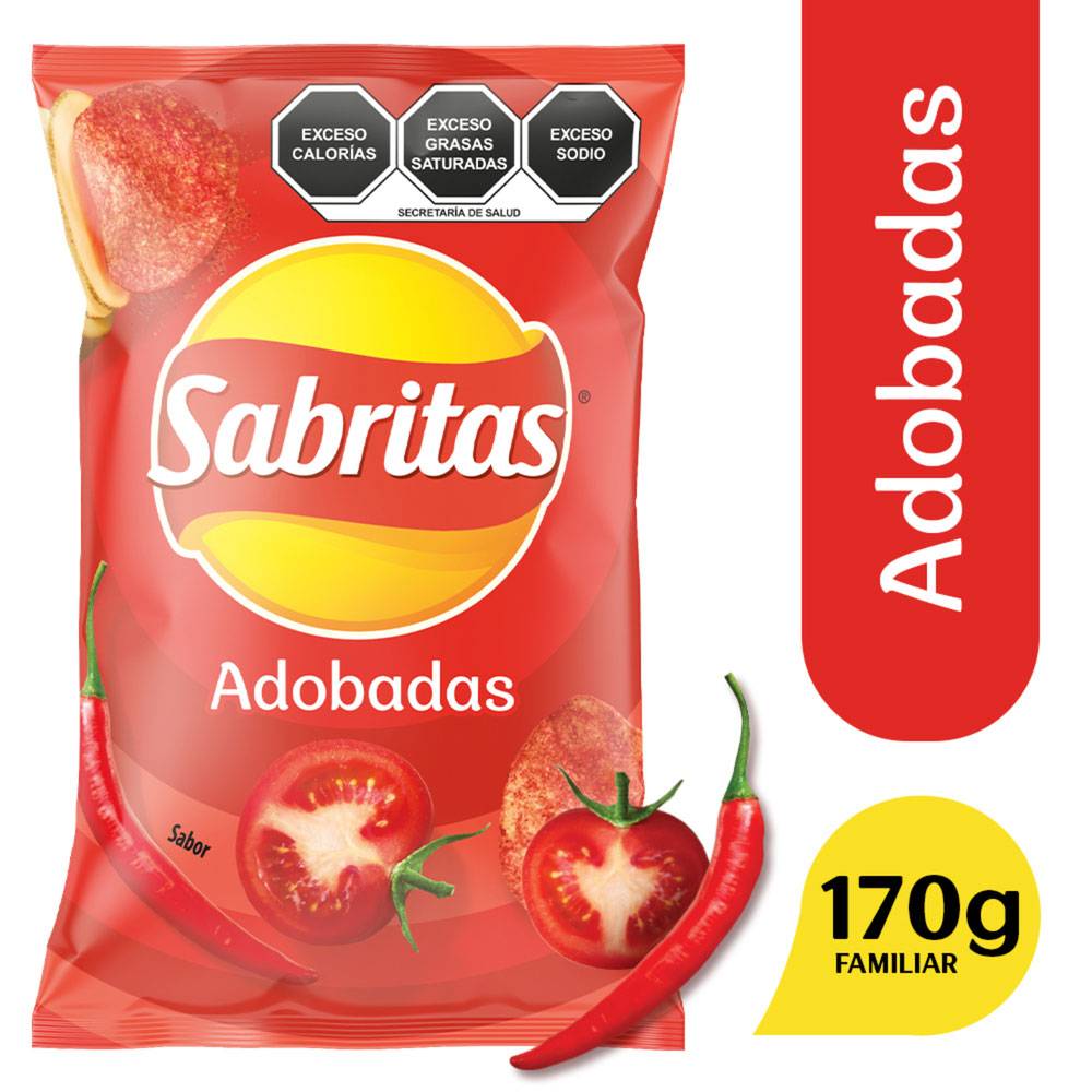 Sabritas papas fritas adobadas