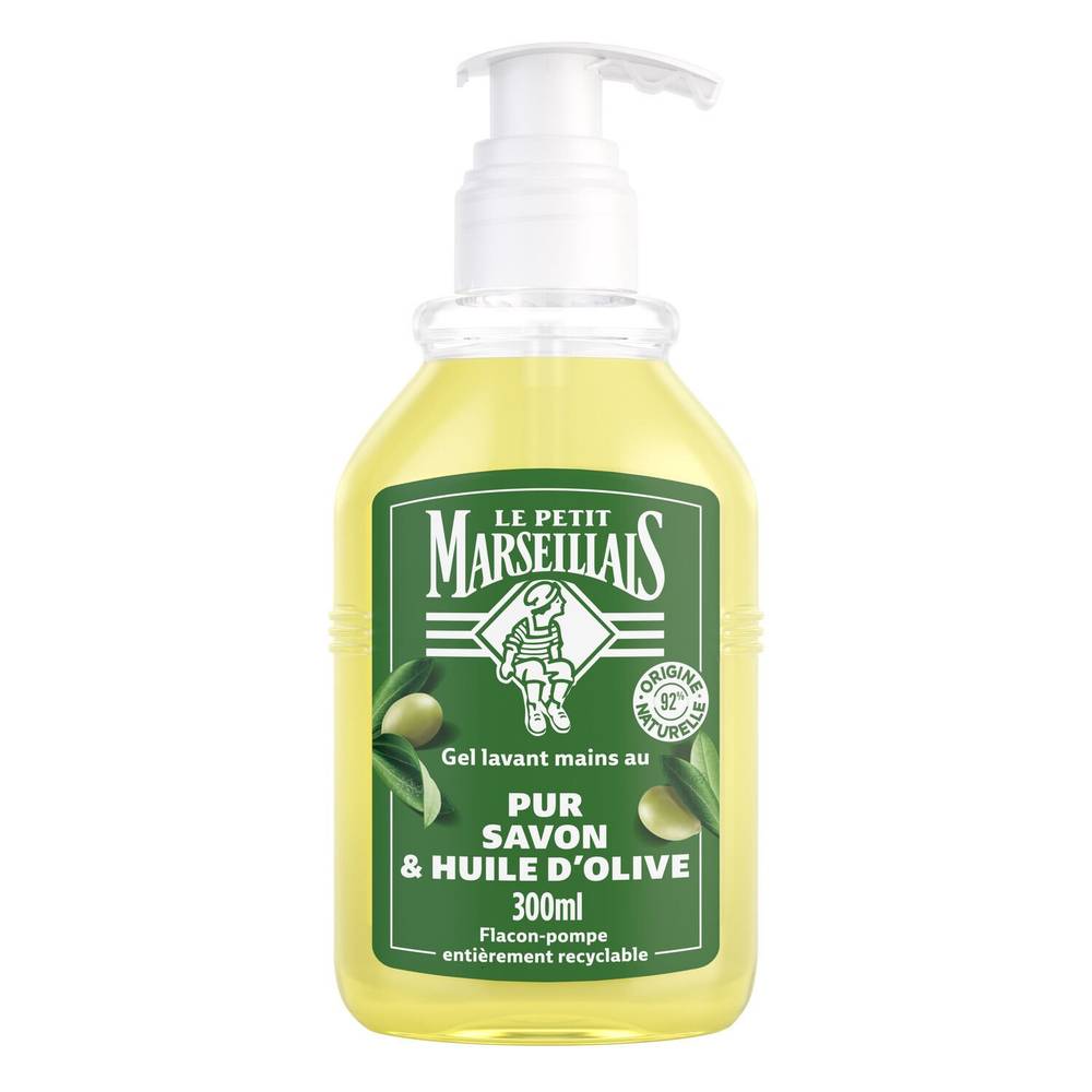 Le Petit Marseillais - Gel lavant mains au pur savon huile d'olive