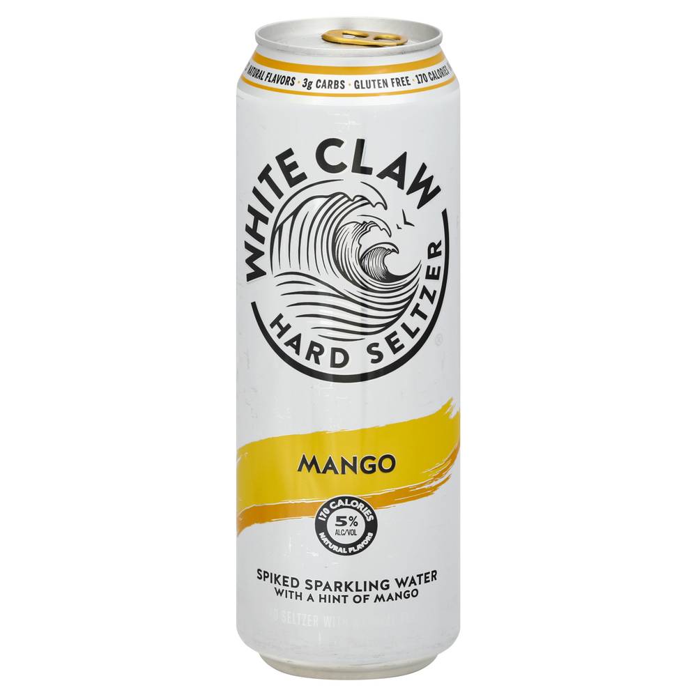 White Claw Mango Hard Seltzer (24 fl oz)