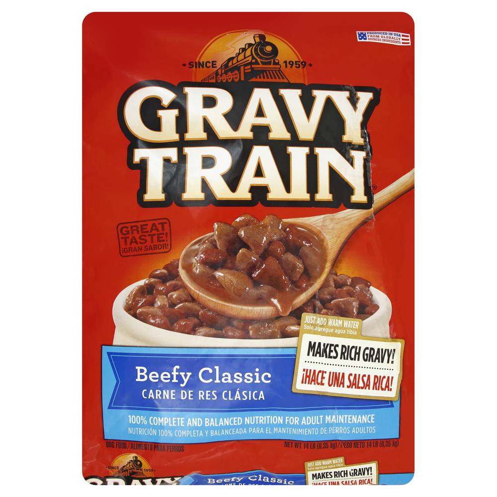 Gravy Train Beefy Classic Dog Food (14 lbs)