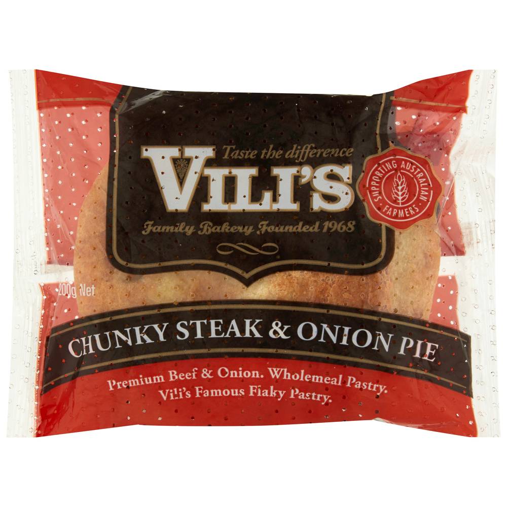 Vilis Chunky Steak & Onion Pie Delivery Near Me Order Online Uber Eats