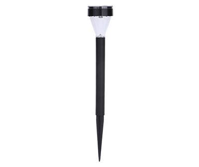 Black 10-Piece Solar Light Yard Stake Set