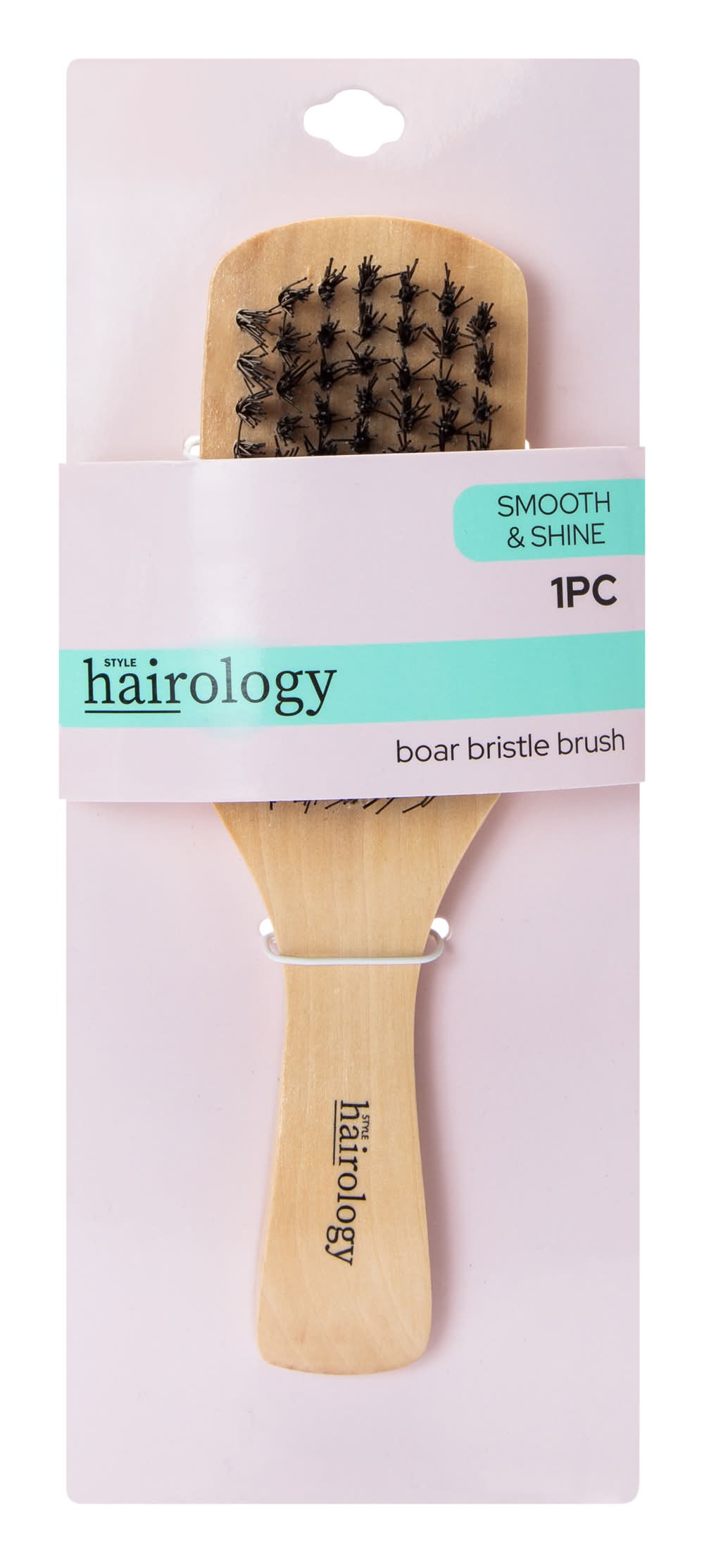 Wooden Boar Bristle Brush