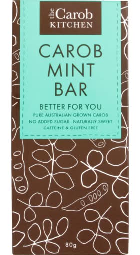 The Carob Kitchen Carob Mint Bar (80g)