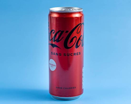 🥤 Coca Cola sans sucres (33cl)