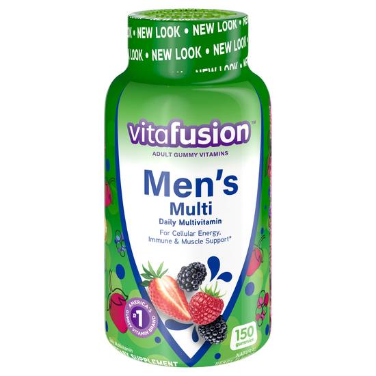 Vitafusion Berry Flavored Daily Multivitamins For Men (150 ct )