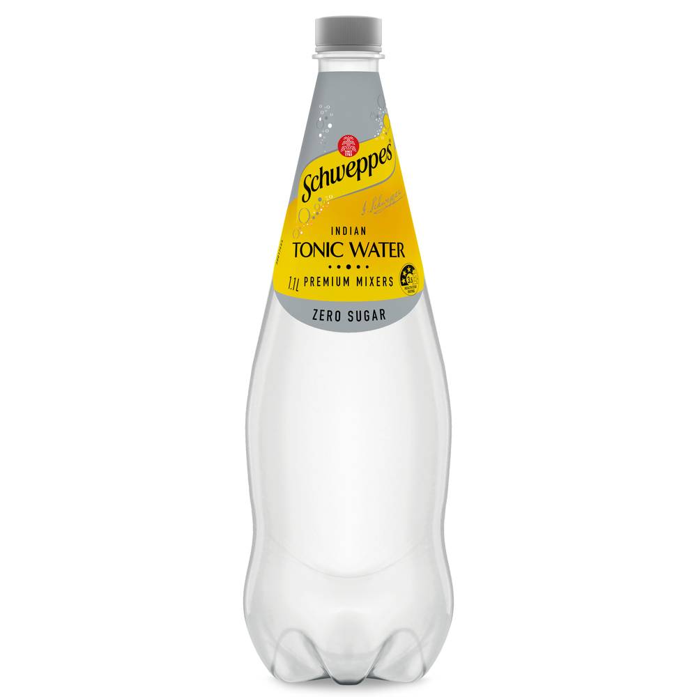 Schweppes Zero Sugar Indian Tonic Water (1.1L)