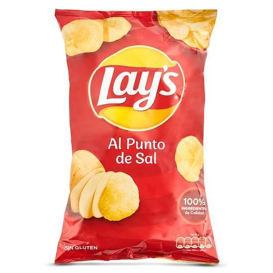 Patatas fritas al punto de sal Lay's bolsa 160 g