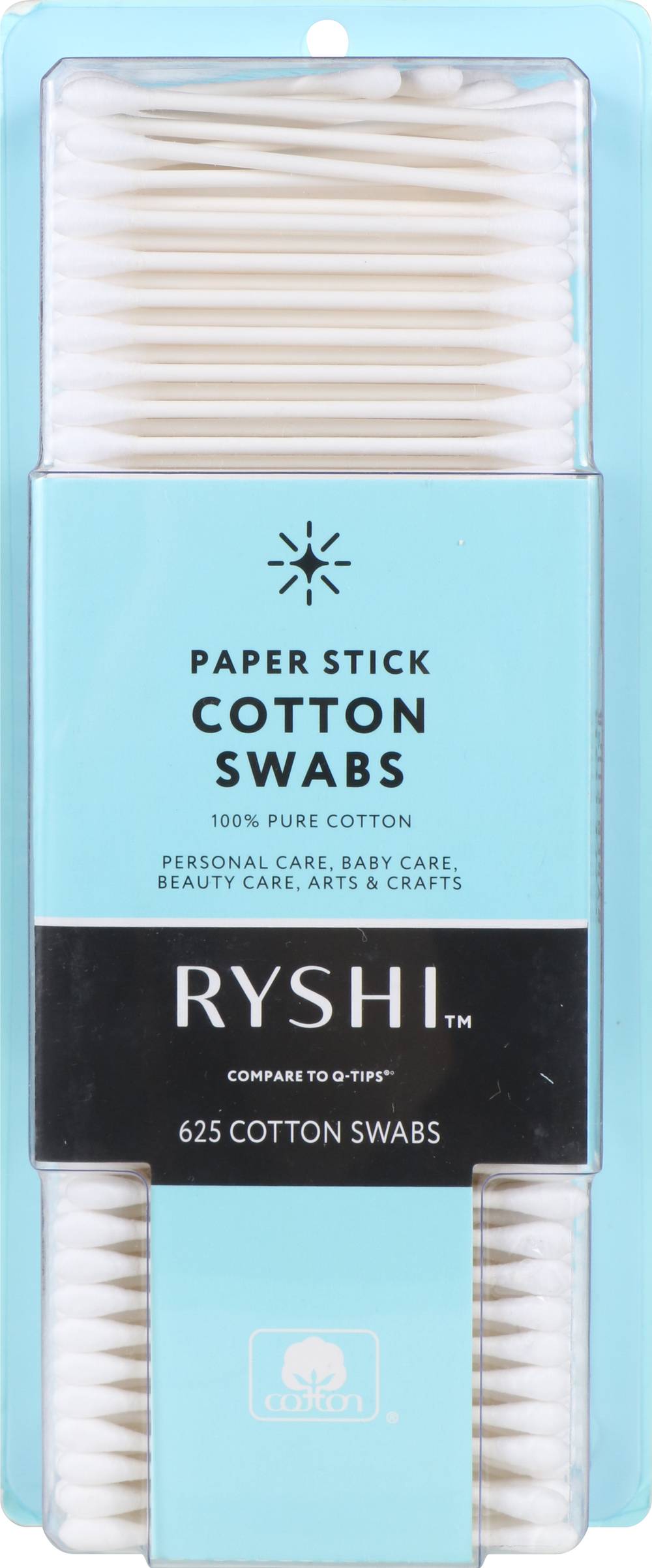 Ryshi Paper Stick Cotton Swabs (625 ct)