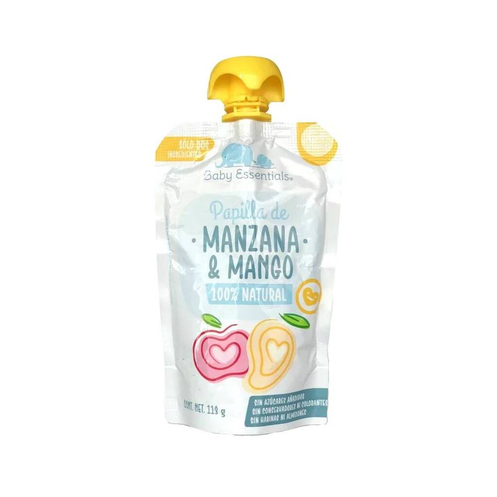 Baby essentials papilla de mango (220 g)