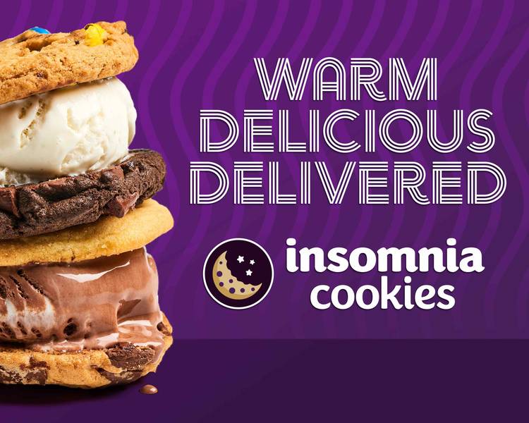 Insomnia Cookies Cross Street Menu Prices Manchester Delivery Order with Uber Eats