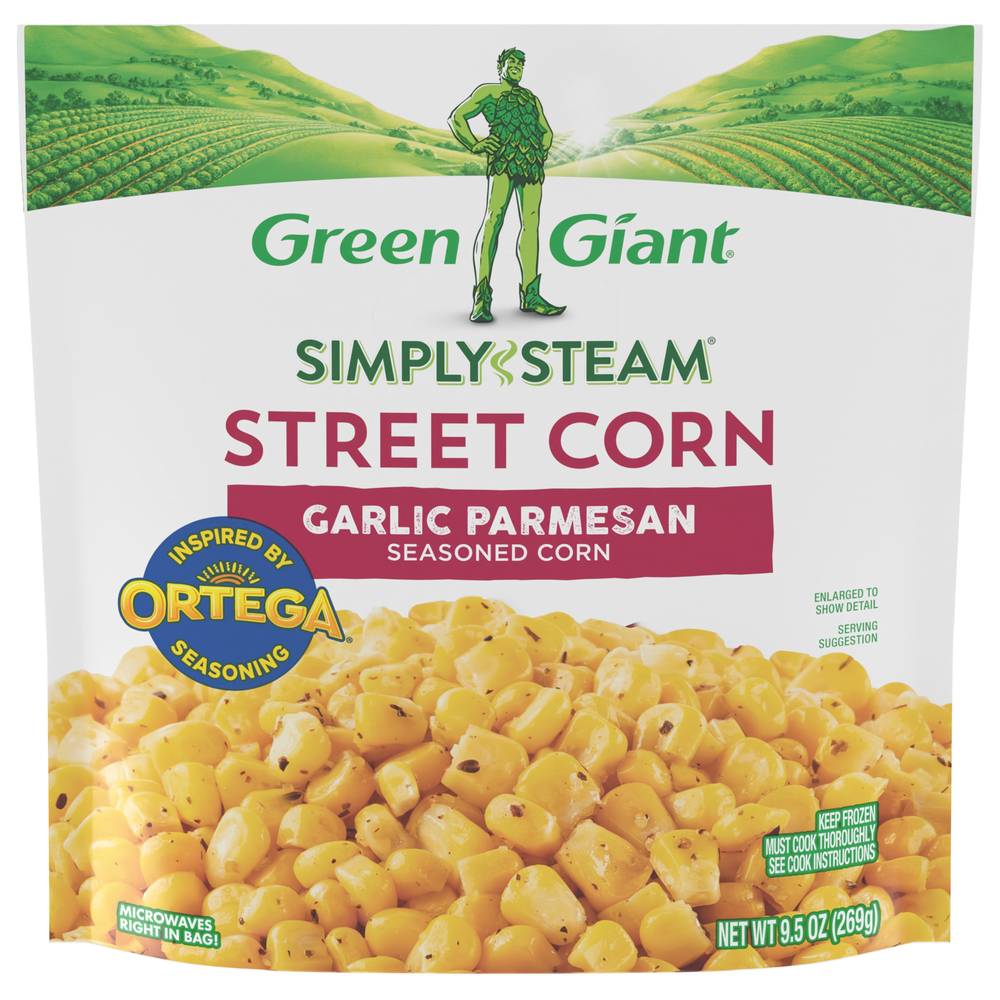 Green Giant Simply Steam Garlic Parmesan Street Corn (9.5 oz)