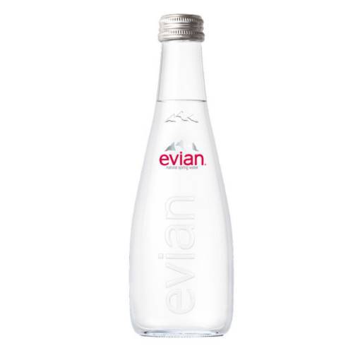 Evian 330cc con Gas