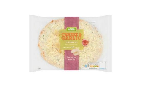 ASDA Cheese & Garlic Flatbread 250g