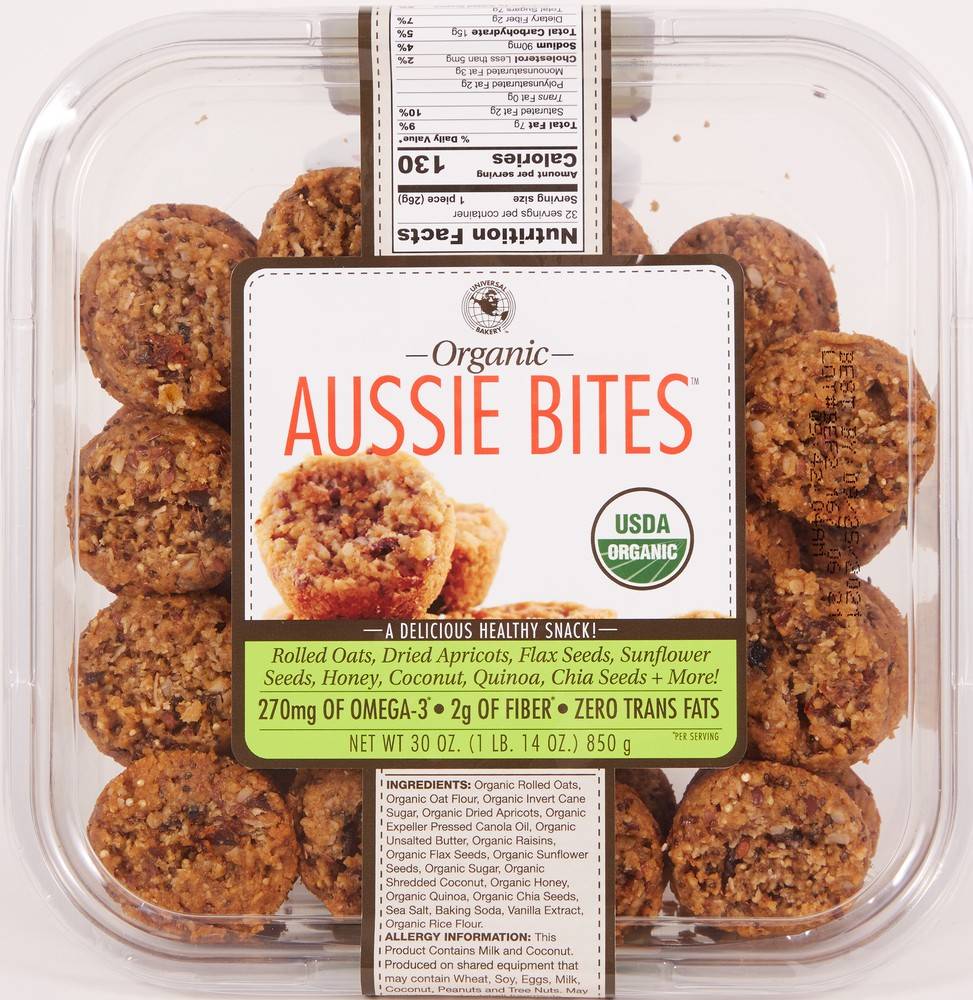 Universal Bakery Best Express Organic Aussie Bites (1.88 lbs)