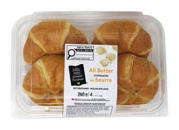 Your Fresh Market Classic All Croissants (260 g, 4 ct)
