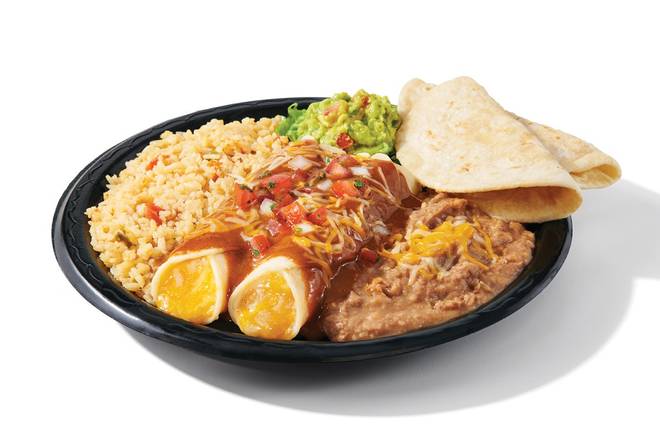 2 Enchilada Plate