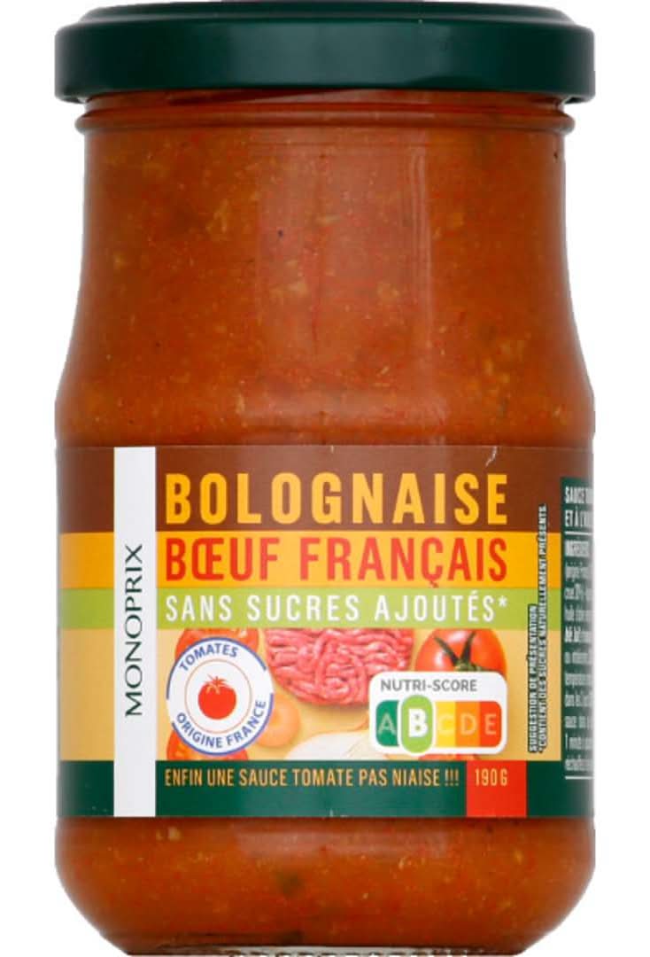 Monoprix - Sauce bolognaise (190g)