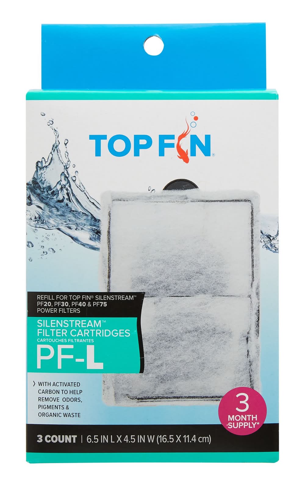 Top Fin® Silenstream Filter Cartridge - 3pk (Size: Large)