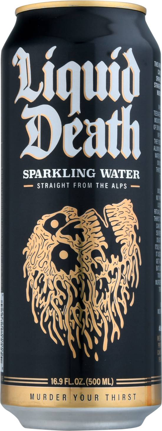 Liquid Death Sparkling Water (16.9 fl oz)