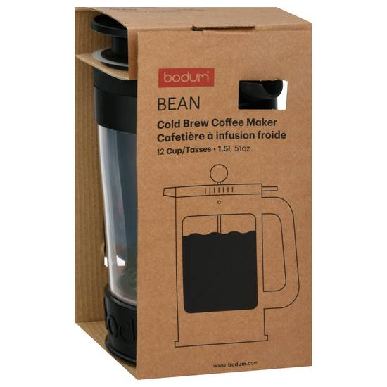 Bodum Bean 12 Cup Cold Brew Black Iced Coffee Maker