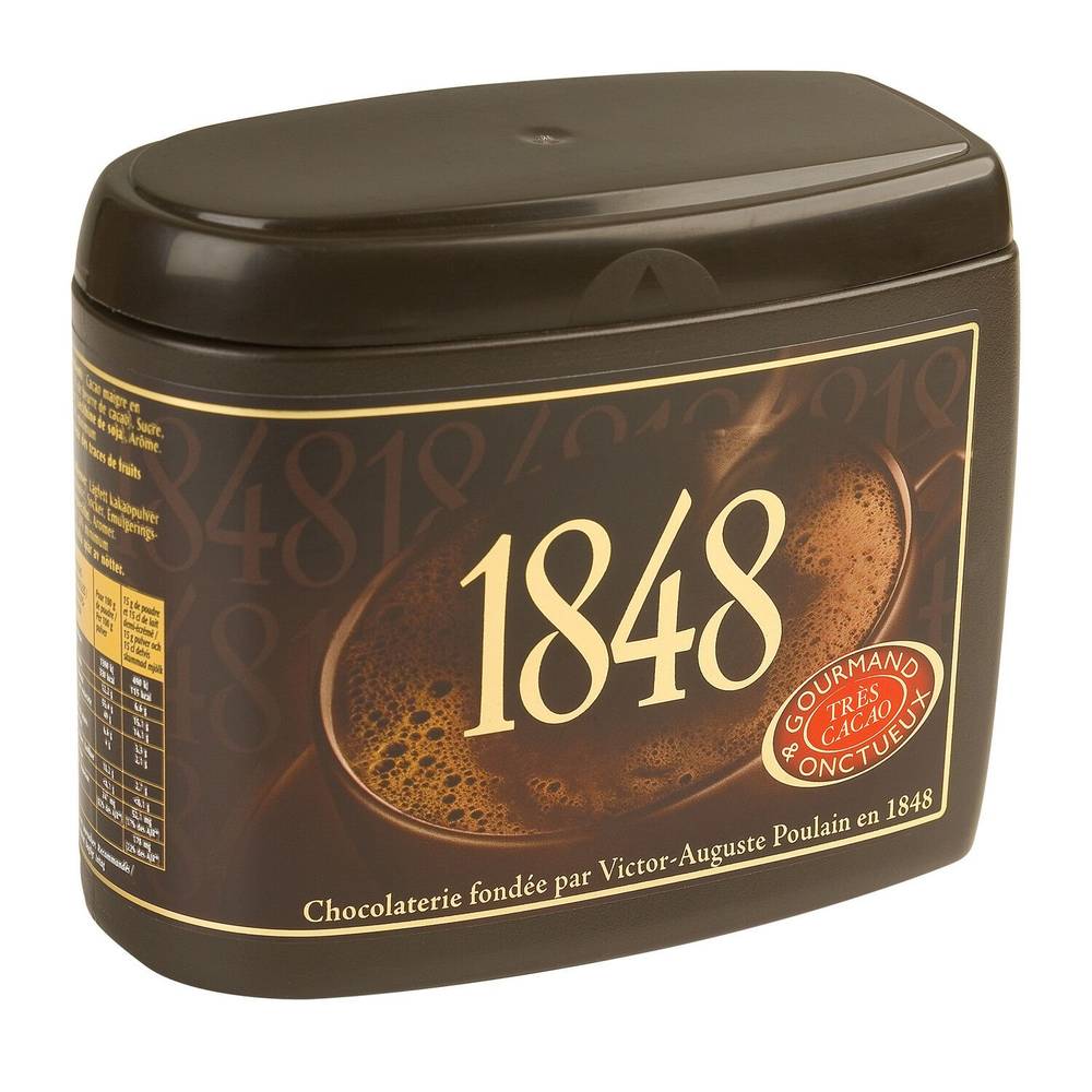 1848 - Poulain chocolat en poudre très cacao