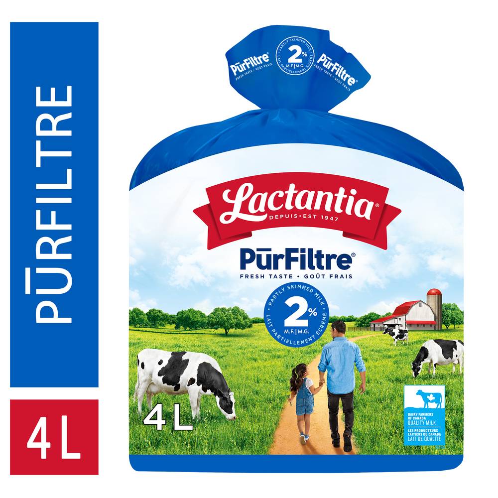 Lactantia Purfiltre Partly Skimmed Milk 2% (4 L)