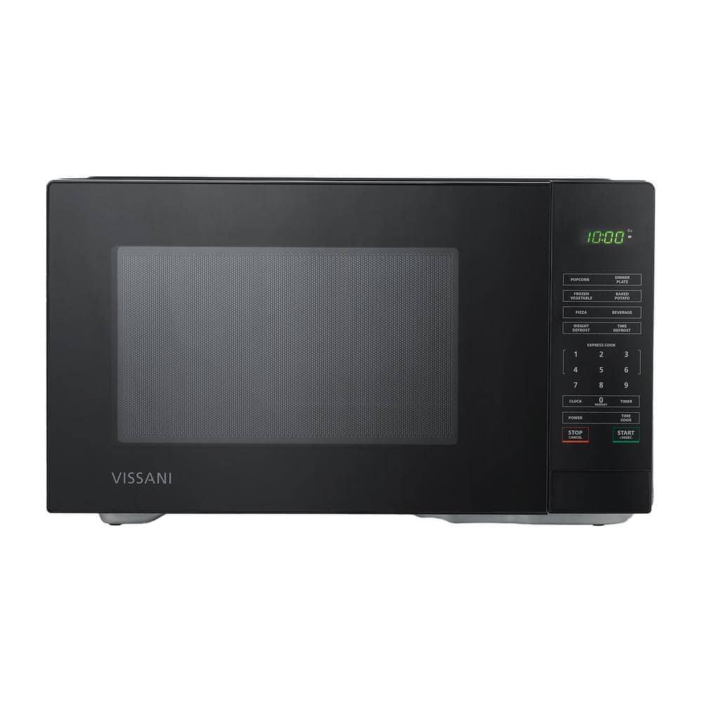 Vissani Countertop Microwave Oven, Black