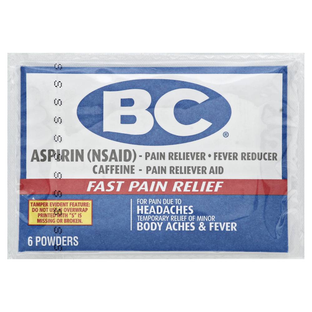 Bc Pain Relief (6 ct)