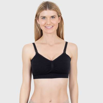 Kindred Bravely Women's Sublime Pumping + Nursing Hands Free Bra - Black XL-Busty