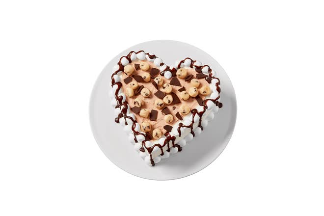 Double Fudge Cookie Dough BLIZZARD® Cupid Cake