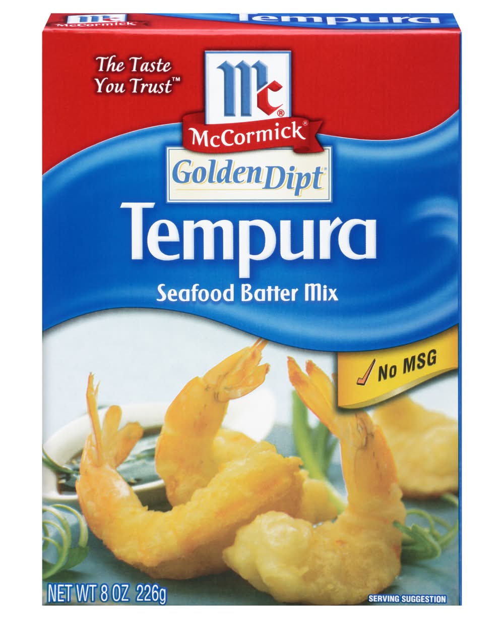 McCormick Golden Dipt Tempura Seafood Batter Mix (8 oz)