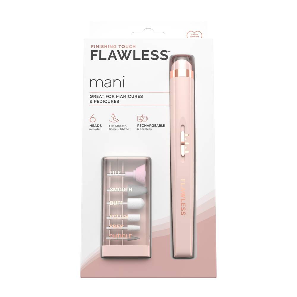 Flawless Finishing Touch Salon Nails At-Home Manicure and Pedicure Nail Kit