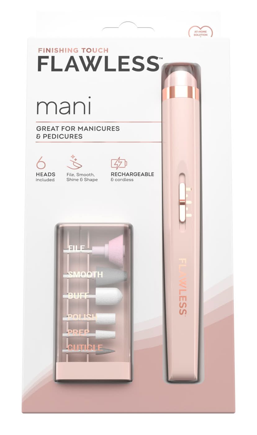 Flawless Finishing Touch Salon Nails At-Home Manicure and Pedicure Nail Kit