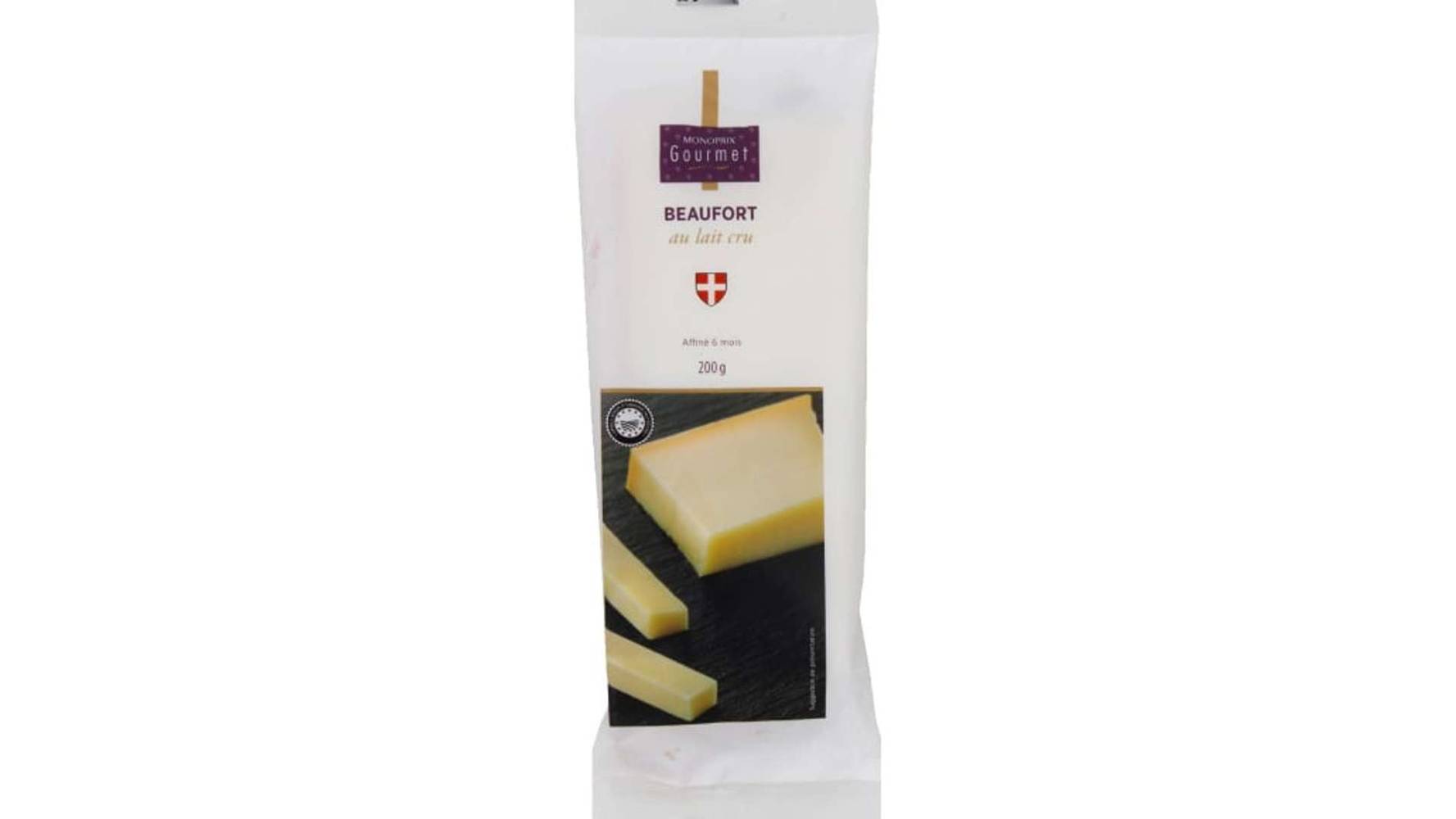 Monoprix - Gourmet beaufort aop au lait cru (200g)