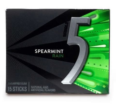 Wrigley's Tingling Spearmint 5 (37.5 g)