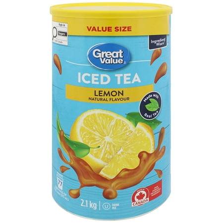 Great Value Iced Tea Drink Mix (2.1 kg) (lemon)