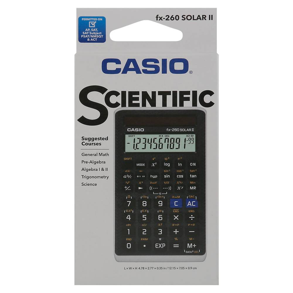 Casio Fraction Scientific Calculator