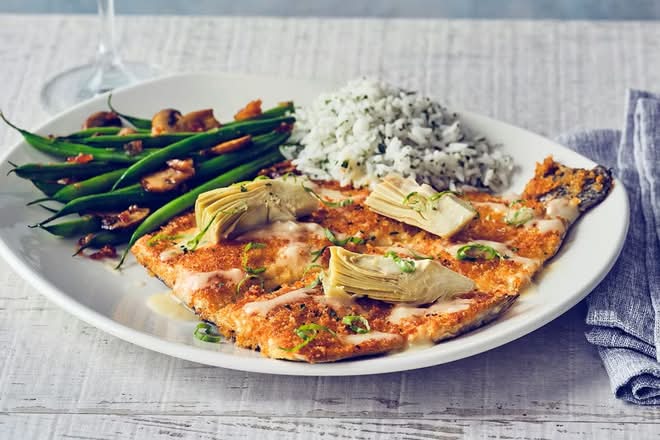 Parmesan-Crusted Rainbow Trout