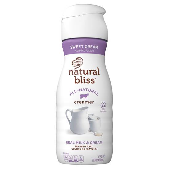 Coffee Mate Natural Bliss All-Natural Sweet Cream Creamer