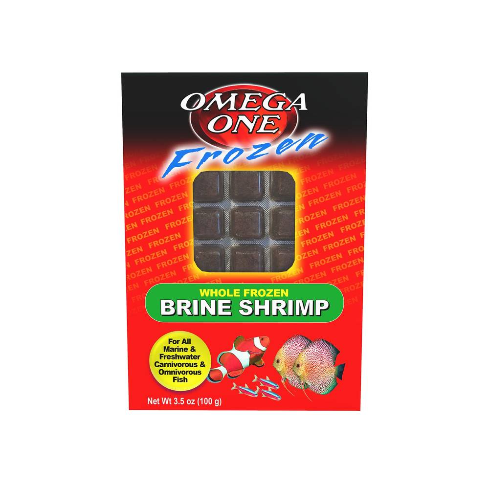Omega One Whole Frozen Brine Shrimp Fish Food